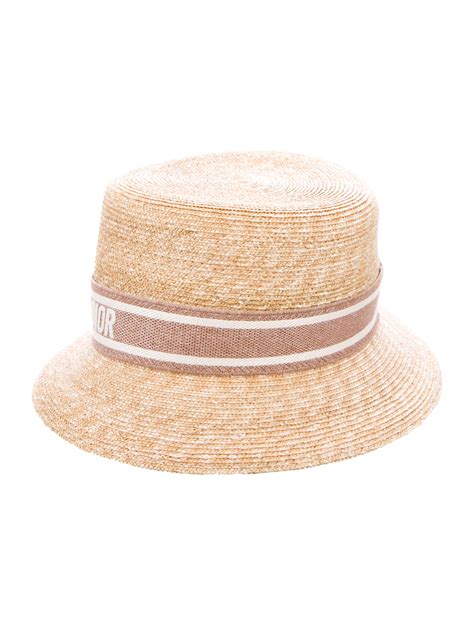 christian dior straw hat